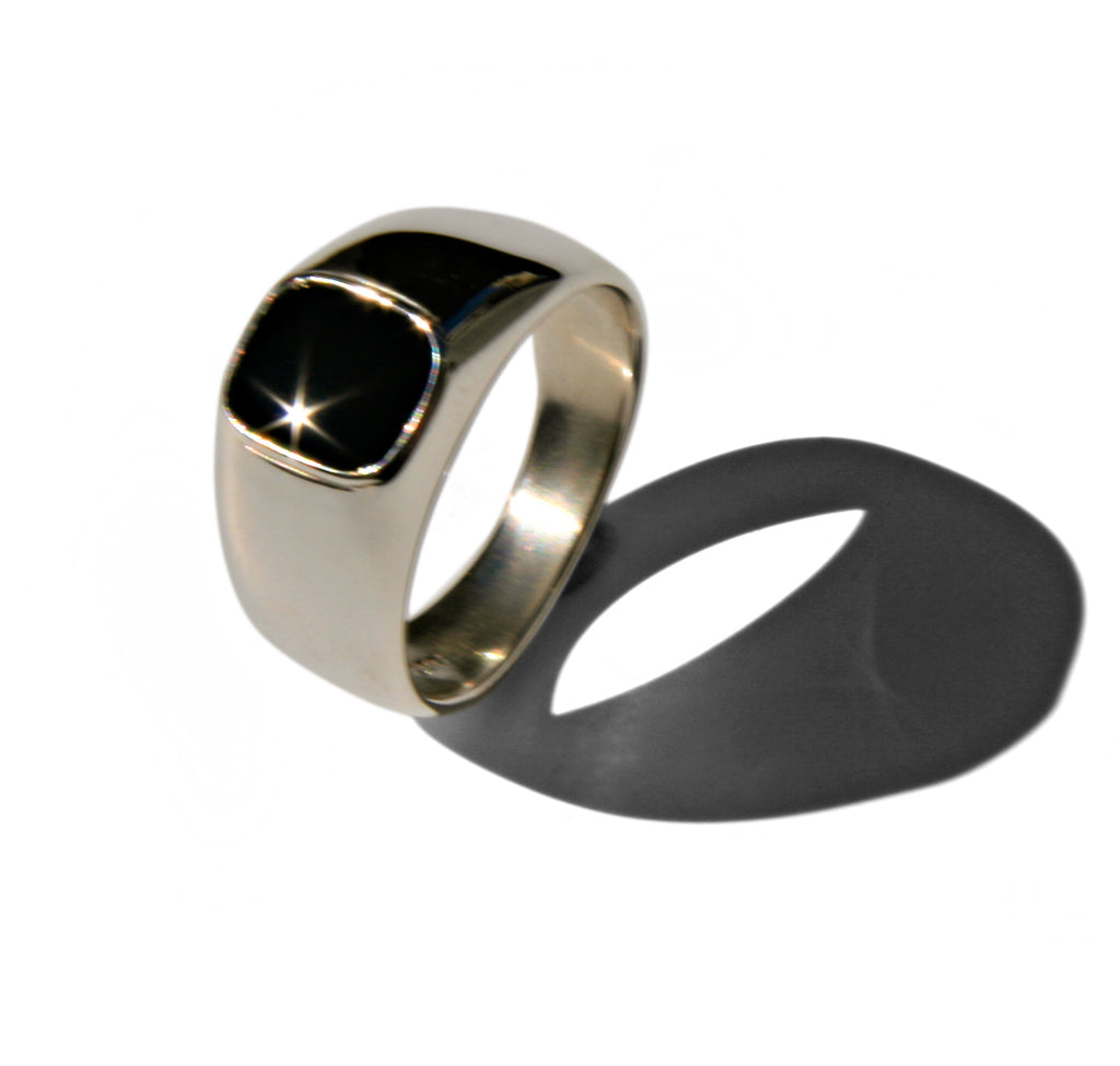 Classic Onyx Signet Ring