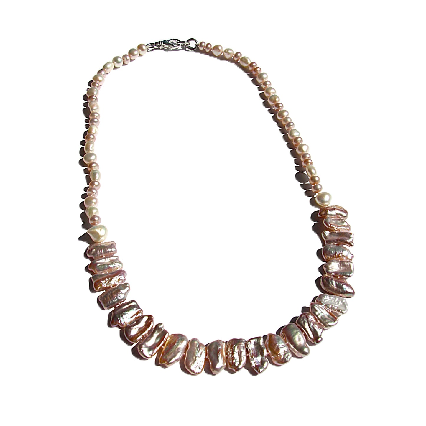 Necklace Pale Pink Pearl