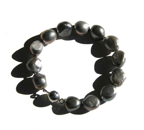 Bracelet Silver Pearl