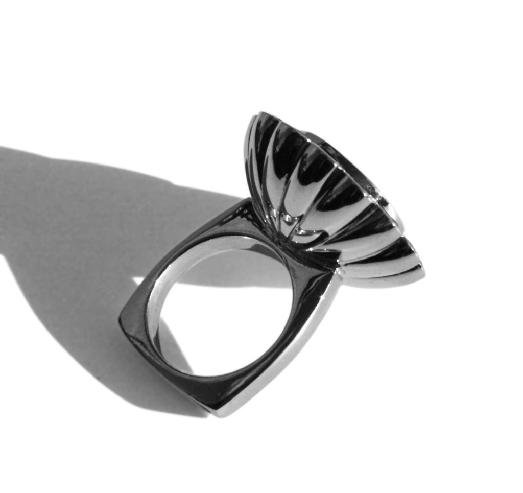 Large Lotus Ring